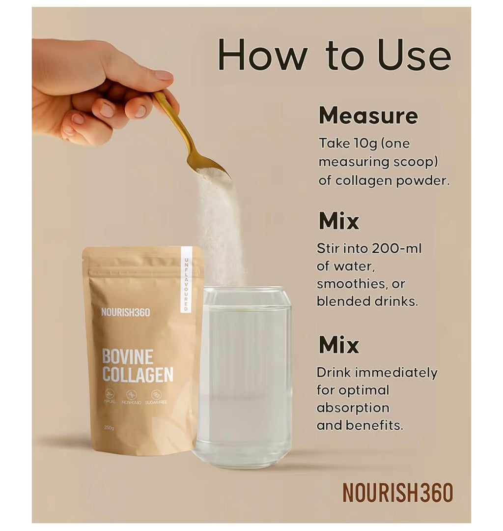 Pure Bovine Collagen